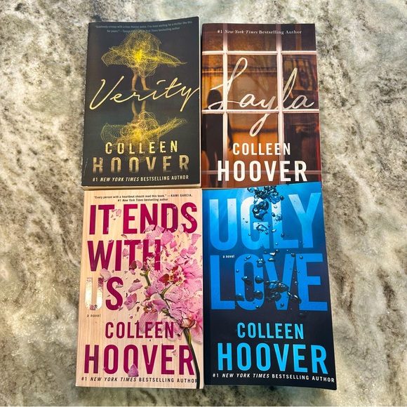 Other - BUNDLE of Four Colleen Hoover books